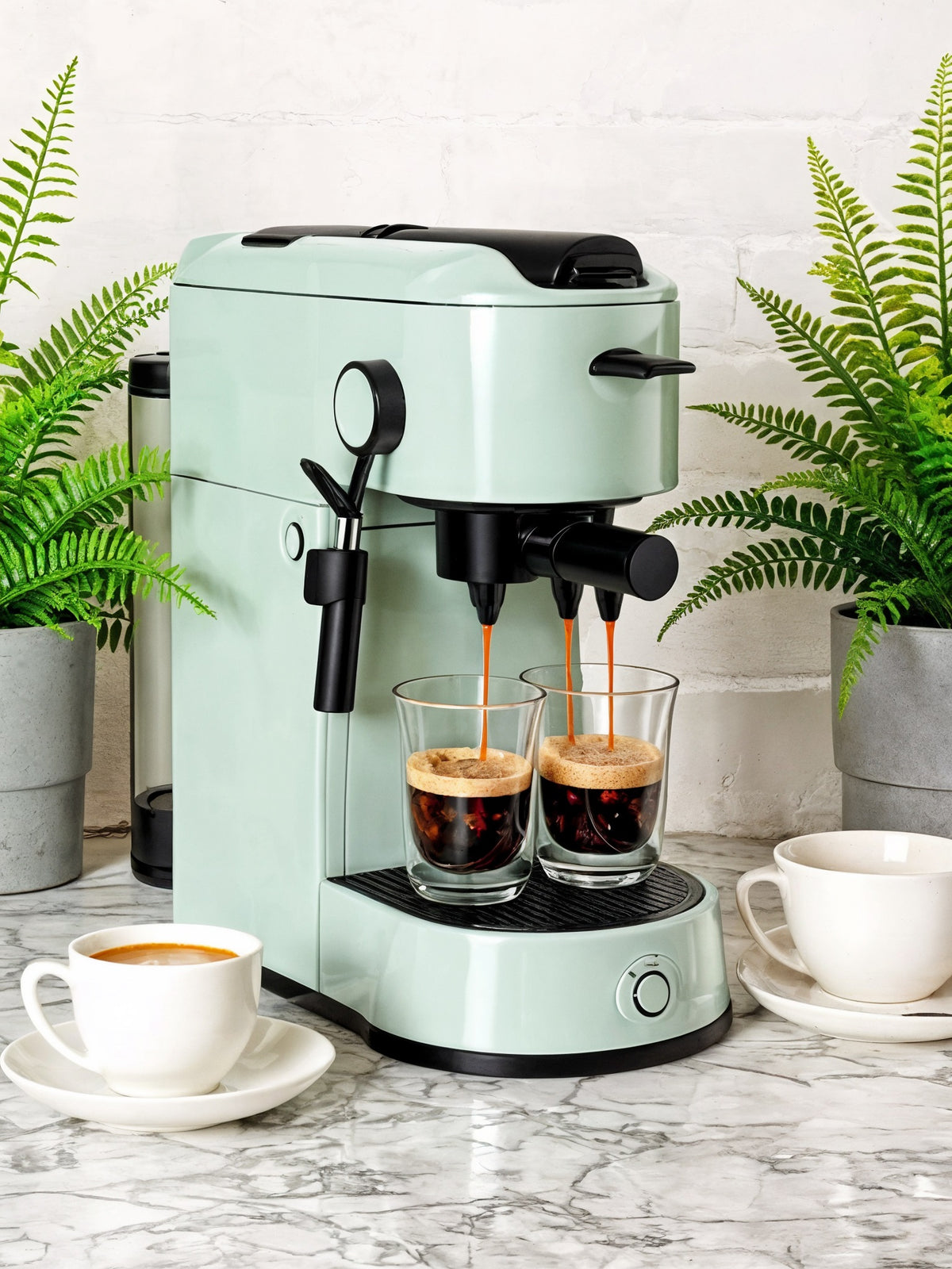Dual Espresso Machine-2