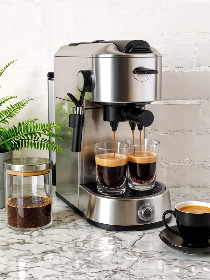 Dual Espresso Machine-5