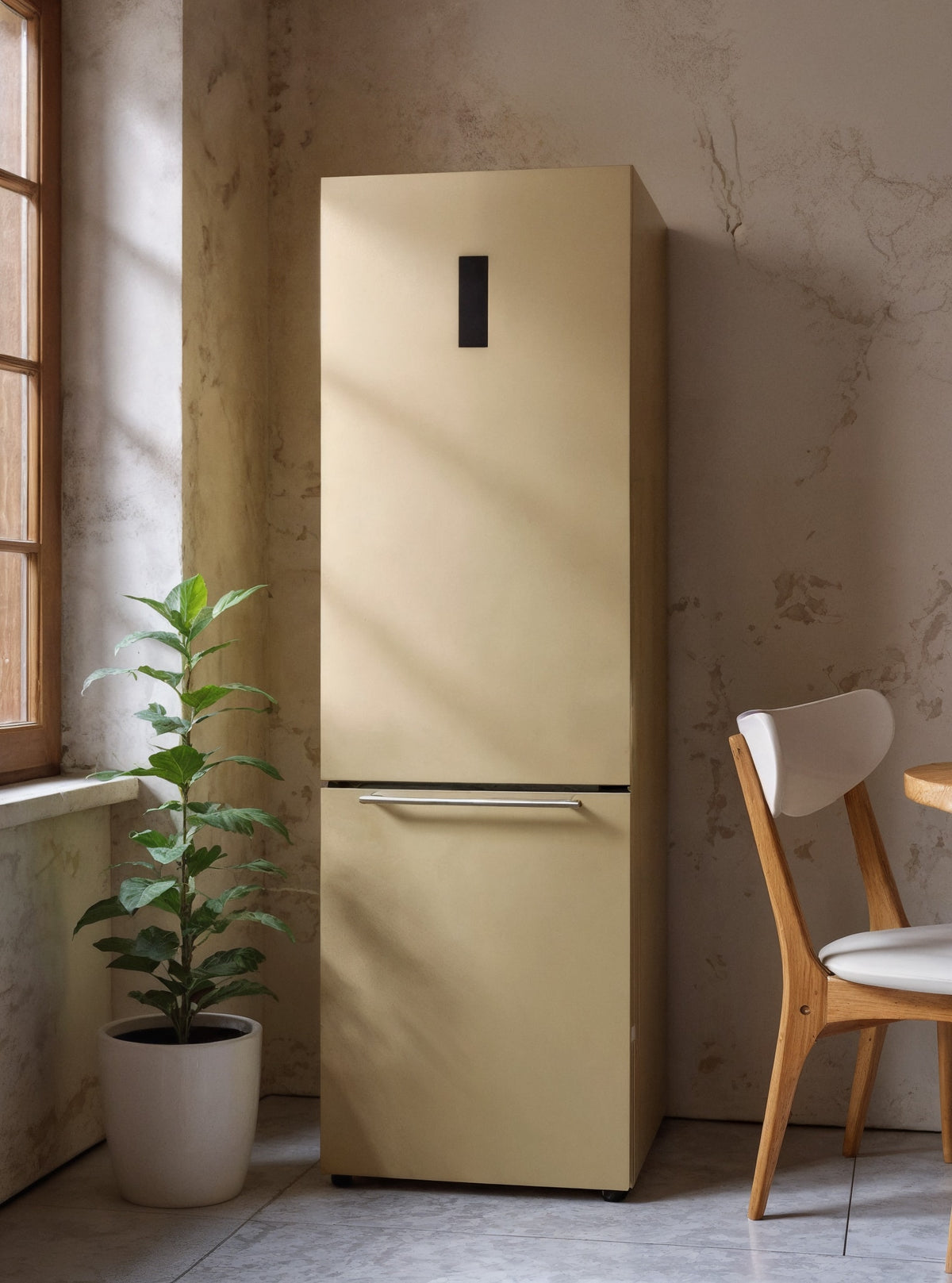 Modern Bottom Freezer Fridge