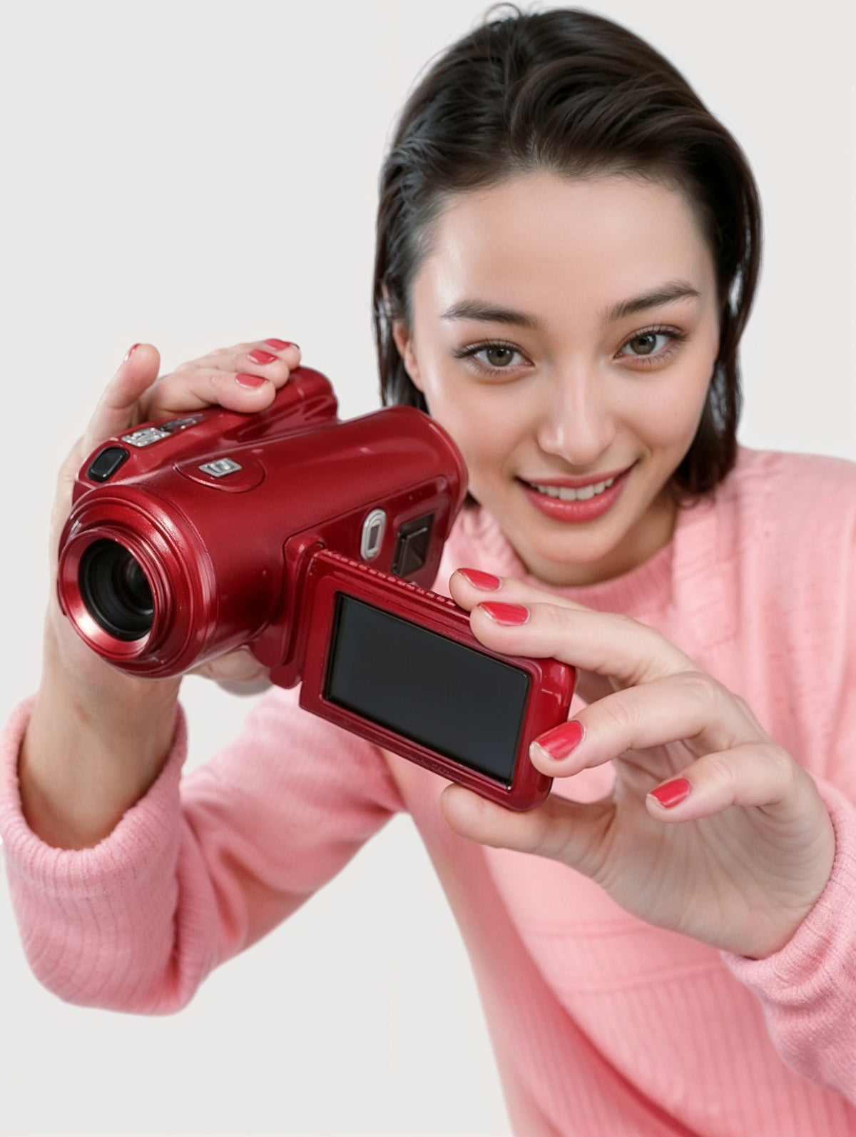 Zoom Camcorder with LCD Display