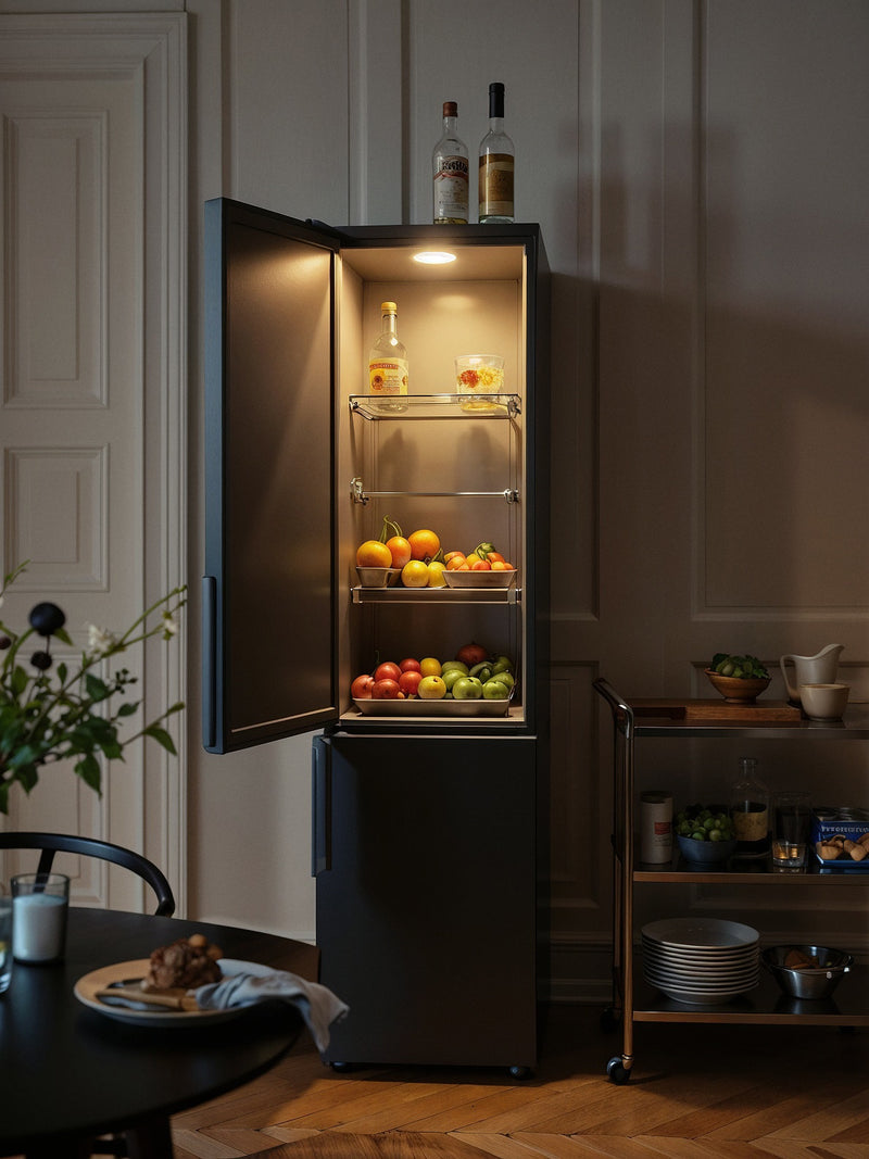 Sleek Top Freezer Fridge-3